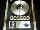 GEORGE MICHAEL 6 X PLATINUM RECORD AWARD 