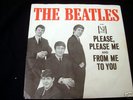 RARE BEATLES 45 PLEASE PLEASE ME VJ 581 W/PIC SLEEVE
