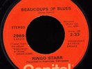 BEATLES RINGO STARR BEAUCOUPS OF BLUES RARE ORANGE LBL
