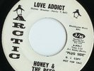  soul funk 45 HONEY & THE BEES - LOVE ADDICT