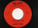 ALBERT JONES northern 45 I DO LOVE YOU TRI-CITY