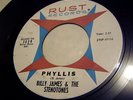Billy James & The Stenotones - PHYLLIS    DOO-WOP 45