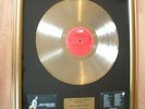 goldene Schallplatte von Bruce Springsteen