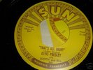 elvis sun 45 That's all right 209 record original sleev