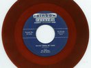 LEE ANDREWS & HEARTS: RARE RAINBOW DOO WOP 45 RED VINYL