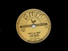 ELVIS  PRESLEY. SUN  209 THAT'S ALL RIGHT 78rpm