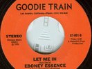 EBONEY ESSENCE Northern Soul 45 GOODIE TRAIN Records