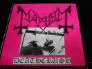 Mayhem Deathcrush original 1st press LP BURZUM IMMORTAL