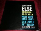 Cannonball Adderley Somethin' Else Blue Note 1595 NYC