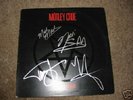 MOTLEY CRUE  SIGNED SHOUT AT THE DEVIL  LP
