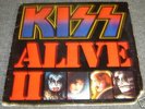 KISS ALIVE II  Misprint Cover with all the inserts