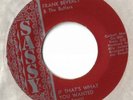 Sassy 45 - FRANK BEVERLY & THE BUTLERS - Super Rare