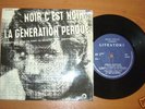 Johnny Hallyday Noir Cest Noir  Israeli Litratone EP