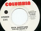 Rick Sheppard Can We Share It Columbia Modern Soul