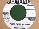 Bobby Bennett-Alone With My Tears-Promo-45-Record
