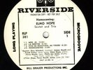 WHITE PROMO RIVERSIDE ELMO HOPE HOMECOMING NM- COPY