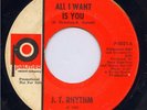 JT Rhythm Palmer 45 Super Rare Detroit Northern Soul