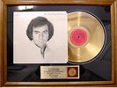 Classic Neil Diamond INCREDIBLE 24 Karat GOLD Record