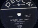 BUDDY HOLLY-MODERN DON JUAN-78RPM-DECCA -ROCKABILLY