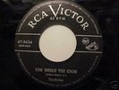 RARE & GREAT DOO WOP/R-N-B 45 
