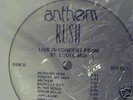 RUSH Live In St. Louis rare 2 LP LIVE CANADIAN PROMO