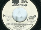 Northern  SOUL  45 BOBBY TAYLOR on SUNFLOWER Records