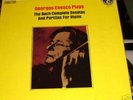 BACH Sonatas Partitas VIOLIN Georges Enesco LP olympic