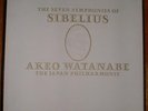 Very Rare Sibelius 7 Symph Watanabe Japan Phil Box Set