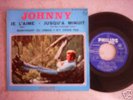 JOHNNY HALLYDAY EP MADE IN PORTUGAL UNIQ 45 PS 7 RARE