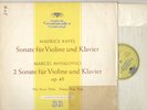 MAX ROSTAL violin sonatas RAVEL / MIHALOVICI dgg