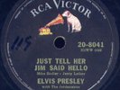 philippines ELVIS PRESLEY 78 rpm JUST TELL HER JIM SAID