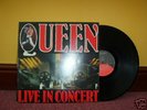 QUEEN - LIVE IN CONCERT - NEW ZEALAND LP