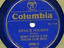 Columbia 2898D BENNY CARTER ( blue shellac) 1933