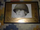 U2  PROMO  FRAMED  SIGNED PRINT
