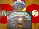 METALLICA live before death red 2lp+7inc RARE LOOK 