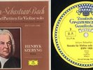 RARE REFERENCE J.S. BACH RECORDING SZERYNG 3 LP BOX