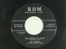 THE MARKELS doo wop 45 THE LETTER OF LOVE R&M