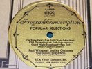 Victor PROGRAM TRANSCRIPTION Paul Whiteman 3 Titles