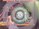 IRON MAIDEN TWILIGHT ZONE UK CLEAR VINYL PS 45
