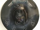 METALLICA BLACK  LP  JAP PROMO PIC DISC