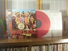 THE BEATLES SGT. PEPPER RED VINYL w. Obi JAPANESE NM