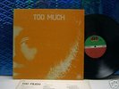  Jpn prog TOO MUCH LP '71 RARE INSERT ORIGINAL