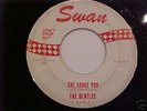 RARE RARE BEATLES 45 SWAN 4152 RED/WHITE LABEL