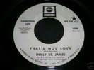 HOLLY ST JAMES – THAT’S NOT LOVE – ABC DEMO