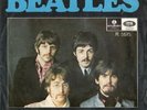 BEATLES - LADY MADONNA - RARE DANISH 45+PS 1968