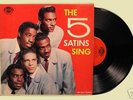 Five Satins-LP-5 Satins Sing-Red Label/Group Cover