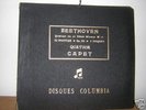 COLUMBIA SET RECORDS 78RPM/. BEETHOVEN / QUATUOR CAPET