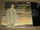 BUDDY HOLLY THAT'LL BE THE DAY RARE LP BOOK 375