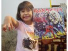 IRON MAIDEN Number of The Beast JAPAN LP Promo +Poster