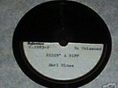 EARL HINES Ridin' a Riff  78 RPM Unissued TEST PRESSING